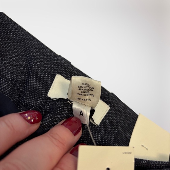 Ann Taylor LOFT Marisa Straight Leg Dress Pants Size 2 Navy NWT - Picture 15 of 15